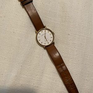 Brown Leather Marc Jacobs Watch